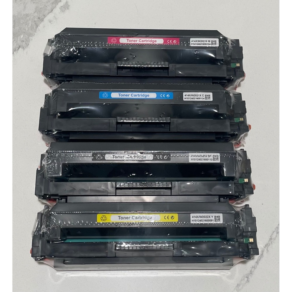4PK High Yield Toner for HP 414X W2020X W2021X W2022X W2023X M479 M454